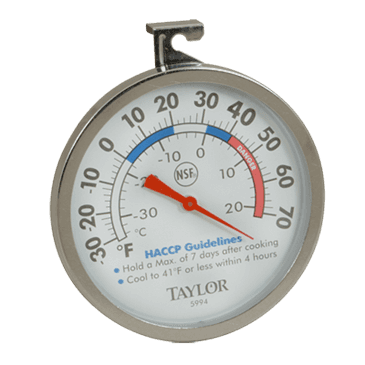 FMP 138-1305 Refrigerator/Freezer Thermometer by Taylor -30* to 70*F operating temperature FMP 138-1305 Refrigerator/Freezer Thermometer by Taylor -30* to 70*F operating temperature