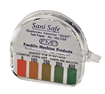 FMP 142-1159 Quaternary Test Kit 0-400 ppm FMP 142-1159 Quaternary Test Kit 0-400 ppm