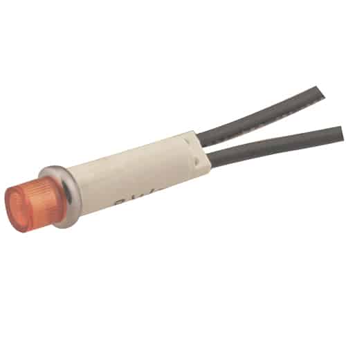 FMP 149-1016 Raised Lens Indicator Light Amber lens