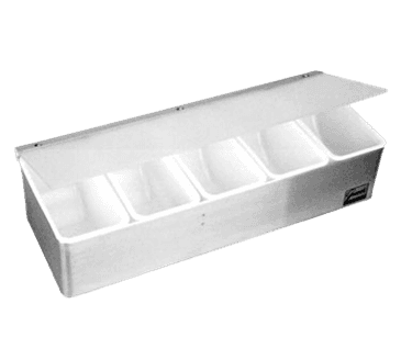 FMP 150-3506 Condiment Tray with Plex Lid 1 pt compartments 5-part dispenser FMP 150-3506 Condiment Tray with Plex Lid 1 pt compartments 5-part dispenser