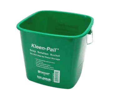 FMP 150-6000 Kleen-Pail Soap Solution Bucket by San Jamar 6 qt FMP 150-6000 Kleen-Pail Soap Solution Bucket by San Jamar 6 qt