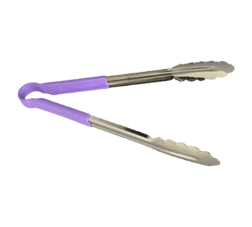FMP 150-6118 Tongs by San Jamar 12" stainless steel FMP 150-6118 Tongs by San Jamar 12" stainless steel