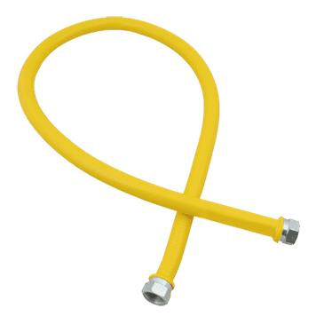 FMP 157-1034 Corrugated Stainless Steel Hose with Plastic Coating by Dormont 1/2" NPT x 48" L FMP 157-1034 Corrugated Stainless Steel Hose with Plastic Coating by Dormont 1/2" NPT x 48" L