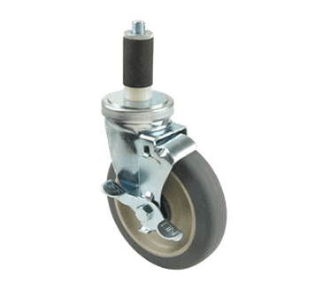 FMP 197-1137 Medium-Duty 5" Stem Caster With Brake Polyurethane wheel with plastic hub FMP 197-1137 Medium-Duty 5" Stem Caster With Brake Polyurethane wheel with plastic hub