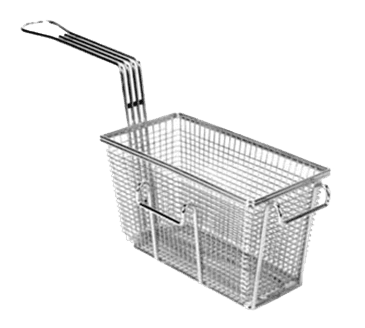 FMP 225-1019 Standard Fryer Basket 9-3/8" L x 4-7/8" W x 5-3/8" HRight/front hook FMP 225-1019 Standard Fryer Basket 9-3/8" L x 4-7/8" W x 5-3/8" HRight/front hook