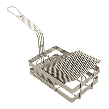FMP 226-1062 Tostada Basket 10-1/2" L x 6-1/4" W Fries up to 18 tostadas with a maximum diameter of 6" FMP 226-1062 Tostada Basket 10-1/2" L x 6-1/4" W Fries up to 18 tostadas with a maximum diameter of 6"