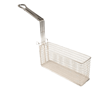 FMP 227-1053 Fryer Basket with Vinyl-Coated Handle 13" L x 4" W x 6" HRear hook FMP 227-1053 Fryer Basket with Vinyl-Coated Handle 13" L x 4" W x 6" HRear hook