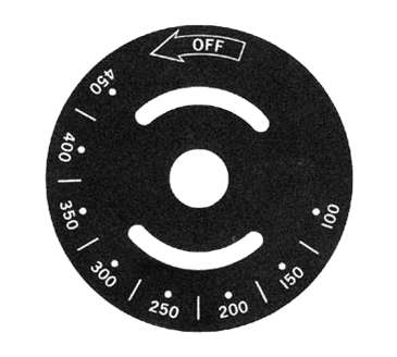 FMP 228-1199 Thermostat Dial Plate FMP 228-1199 Thermostat Dial Plate
