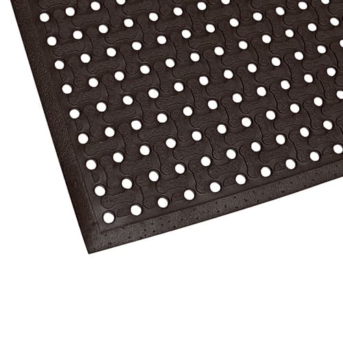 FMP 280-1473 Superflow Safety Floor Mat by Teknor Apex Grease-resistant 3' x 5' x 5/8" thick