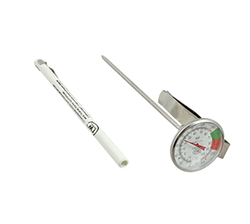 FMP 521-1008 Espresso Thermometer by General Espresso 220*F maximum temperature rating FMP 521-1008 Espresso Thermometer by General Espresso 220*F maximum temperature rating