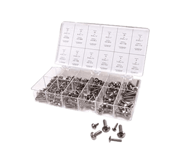 FMP 799-1001 Medium Length Stainless Steel Machine Screw Kit Truss head phillips head screws FMP 799-1001 Medium Length Stainless Steel Machine Screw Kit Truss head phillips head screws