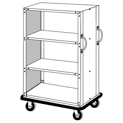 Forbes Industries 1228-SE Linen Cart