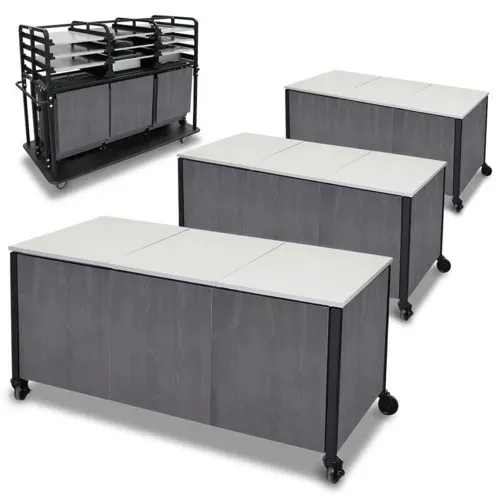 Forbes Industries Forbes Industries 5070B Trio Action Station Three Tables Set