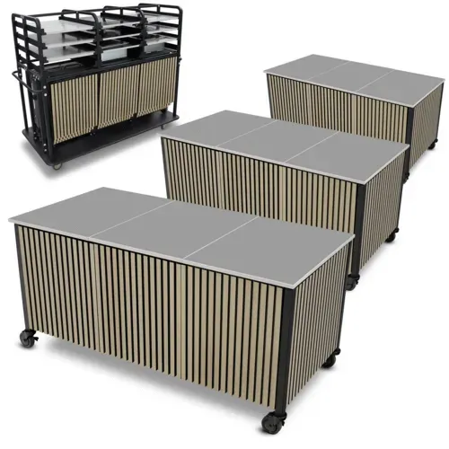 Forbes Industries Forbes Industries 5070C Trio Action Station Three Tables Set