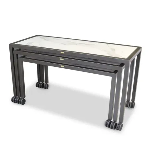 Forbes Industries Forbes Industries 7405HD Claremont Three Nesting Tables (Executive-Heavy