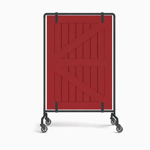 Forbes Industries 7843 Rustica Series Mobile Partition (Executive)