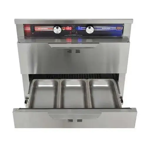 FWE / Food Warming Equipment Co., Inc. PHTT-2DR-6SL Clymate IQ® Heated Holding & Humidified Drawer
