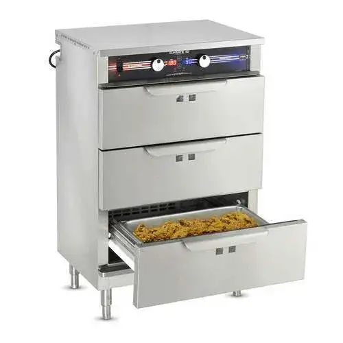 FWE / Food Warming Equipment Co., Inc. PHTT-3DR-6SL Clymate IQ® Heated Holding & Humidified Drawer