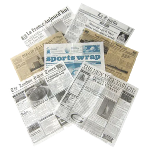 G.E.T. Enterprises G.E.T. Enterprises 4-TVARIETY Food-Safe Variety Pack Newsprint Liner