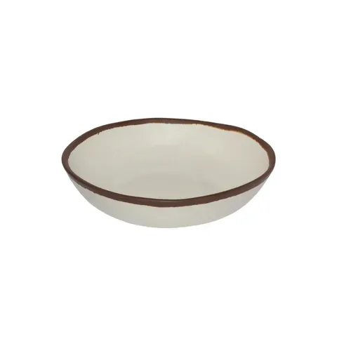 G.E.T. Enterprises G.E.T. Enterprises B-310-CRM Pottery Market™ Entrée/Salad/Pasta Bowl  1.5 qt. (1.9 qt. rim-full)