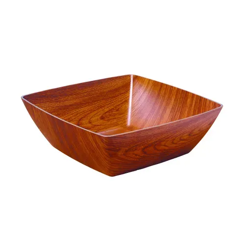G.E.T. Enterprises G.E.T. Enterprises B-SQ-9-M Arbor™ Faux Wood Bowl