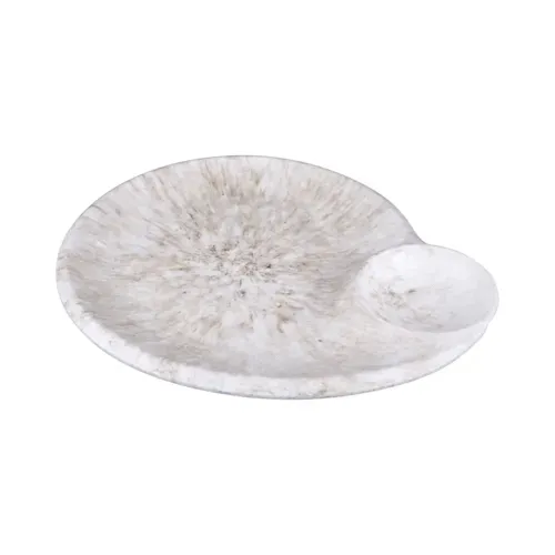 G.E.T. Enterprises G.E.T. Enterprises B598118-BRM Elite Global Solutions - Chip & Dip Plate