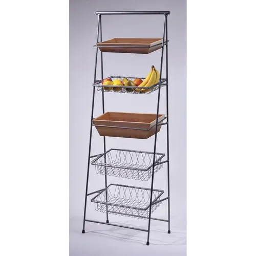 G.E.T. Enterprises G.E.T. Enterprises BAMTRY-02 Bamboo Rectangular Market Display Tray - 18" x 12" x 4"