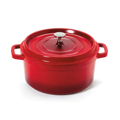 G.E.T. Enterprises G.E.T. Enterprises CA-012-R/BK Heiss™ Induction Dutch Oven