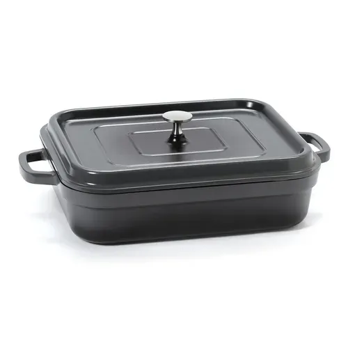G.E.T. Enterprises G.E.T. Enterprises CA-017-GR/BK/CC Heiss™ Induction Roaster  7.5 qt. (8 qt. rim full)