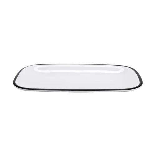 G.E.T. Enterprises G.E.T. Enterprises CS-1280-W/BK Settlement Bistro™ Enamelware Dinner Platter