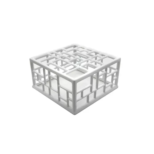 G.E.T. Enterprises G.E.T. Enterprises CUB01-WW Bugambilia® Mondrian Riser  13"L x 13"W x 6-3/4"H