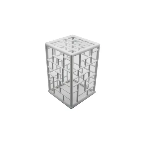 G.E.T. Enterprises G.E.T. Enterprises CUB03-WW Bugambilia® Mondrian Riser  10"L x 10"W x 14-1/2"H