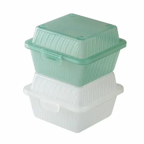 G.E.T. Enterprises G.E.T. Enterprises EC-08-1-BK G.E.T Food Container  5"L x 5"W x 3-1/4"H