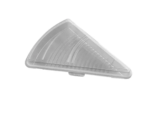 G.E.T. Enterprises G.E.T. Enterprises EC-25-1-CL Pizza Container  10-1/2"L x 8-1/4"W