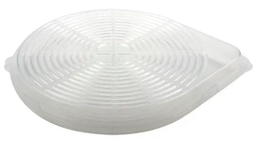G.E.T. Enterprises G.E.T. Enterprises EC-27-1-CL Carry Take Out Container, Plastic