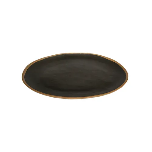 G.E.T. Enterprises G.E.T. Enterprises P-151-BR Pottery Market™ Platter  15"L x 11"W