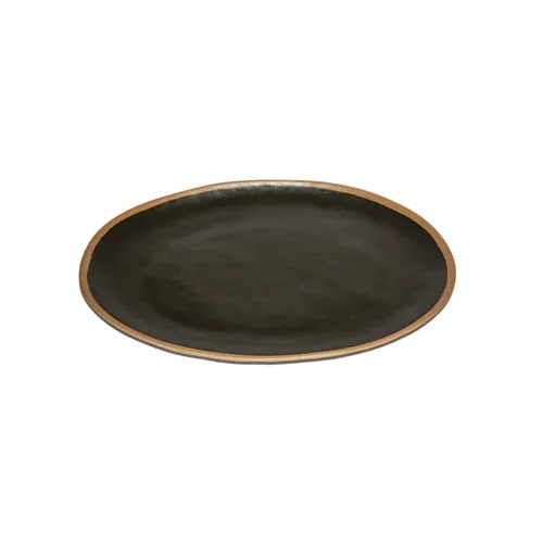G.E.T. Enterprises G.E.T. Enterprises P-183-BR Pottery Market™ Platter  18"L x 13"W