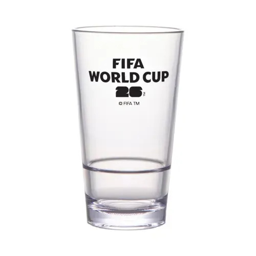 G.E.T. Enterprises G.E.T. Enterprises S-17-FIFA26-LOGOBW FIFA Stackable Pint Glass
