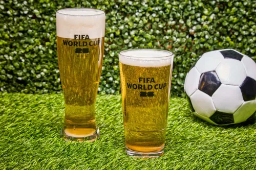 G.E.T. Enterprises G.E.T. Enterprises S-18-FIFA26-LOGOBW FIFA Stackable Glass
