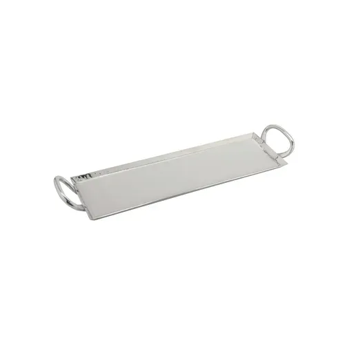 G.E.T. Enterprises G.E.T. Enterprises SSTPD-1906-MP Stainless Steel Rectangular Market Display Tray - 6" x 19" x 3/8"