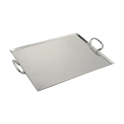 G.E.T. Enterprises G.E.T. Enterprises SSTPD-1915-MP Stainless Steel Rectangular Market Display Tray - 15" x 19" x 3/8"