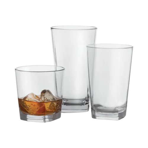 G.E.T. Enterprises G.E.T. Enterprises SW-1472-CL Cubed™ Beverage Glass