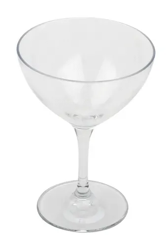 G.E.T. Enterprises G.E.T. Enterprises SW-2014-CL Via Martini/Cocktail Glass,  6 oz. (9 oz. rim full)