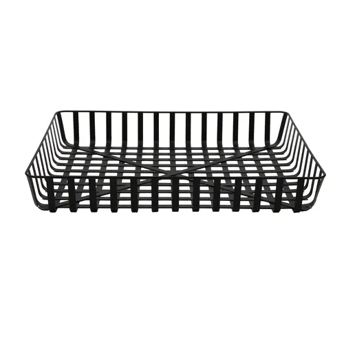 G.E.T. Enterprises G.E.T. Enterprises WB-565-BK Harvest  Basket  24" x 18" x 3-3/4"H