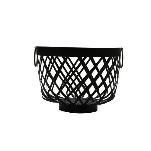 G.E.T. Enterprises G.E.T. Enterprises WB-568-BK Harvest Basket  11-1/2" dia. x 8-3/4"H