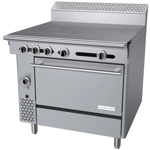 Garland US Range Garland US Range
C36-11C
Commercial Range,
36" W
with 

and 
-