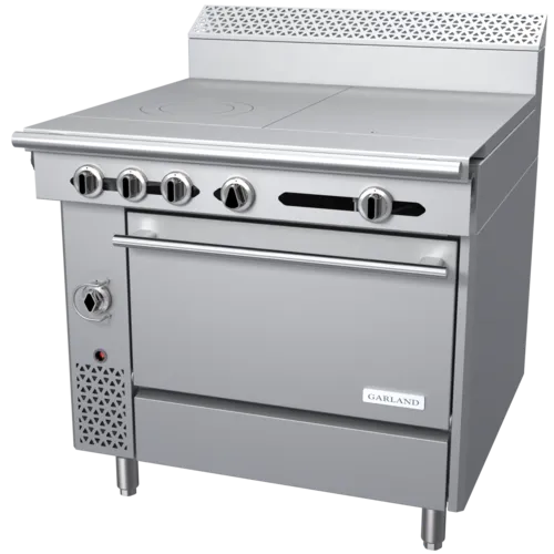 Garland US Range Garland US Range
C36-11R
Commercial Range,
36" W
with 

and 
-