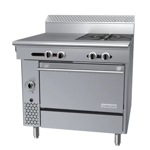 Garland US Range Garland US Range
C36-14C
Commercial Range,
36" W
with 

and 
-
