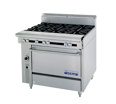 us range commercial stove