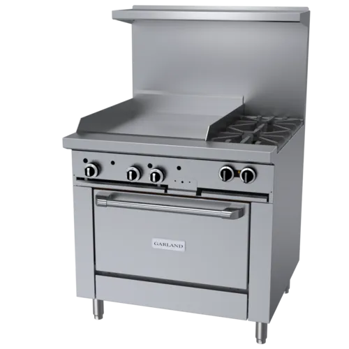 Garland US Range Garland US Range
G36-2G24C
Restaurant Gas Range,
with 

and 
-